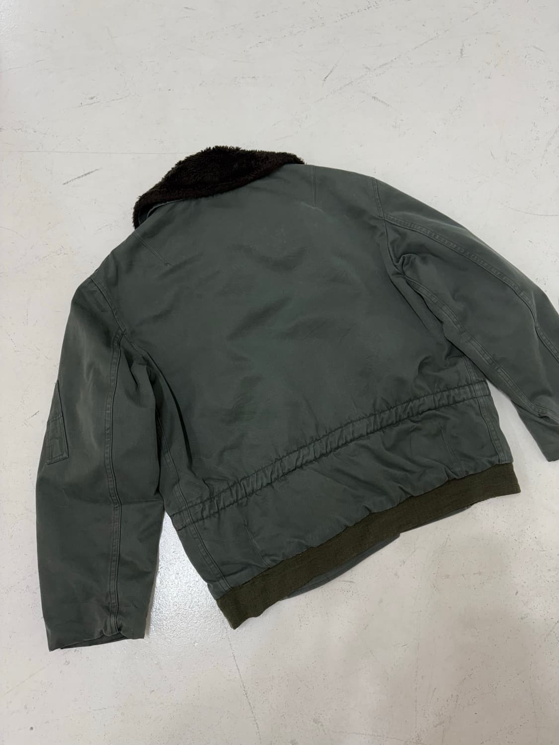 80's French Airforce Flight Jacket. HBT 상품이미지9
