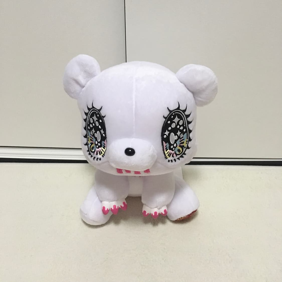 글루미베어 세키야 유리에 인형(white) 상품이미지1