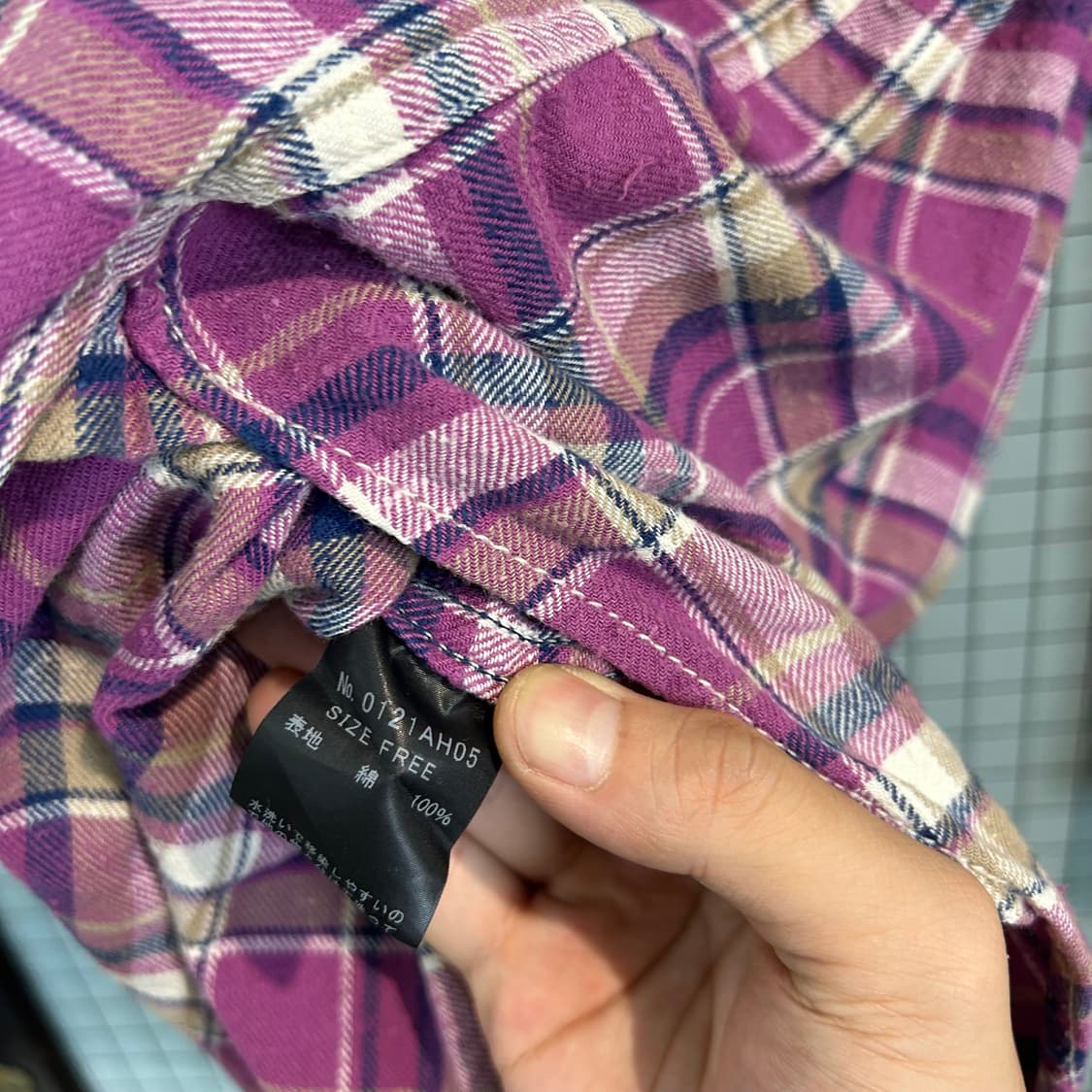 히스테릭 글래머 타탄체크 플란넬 파카 상품이미지7