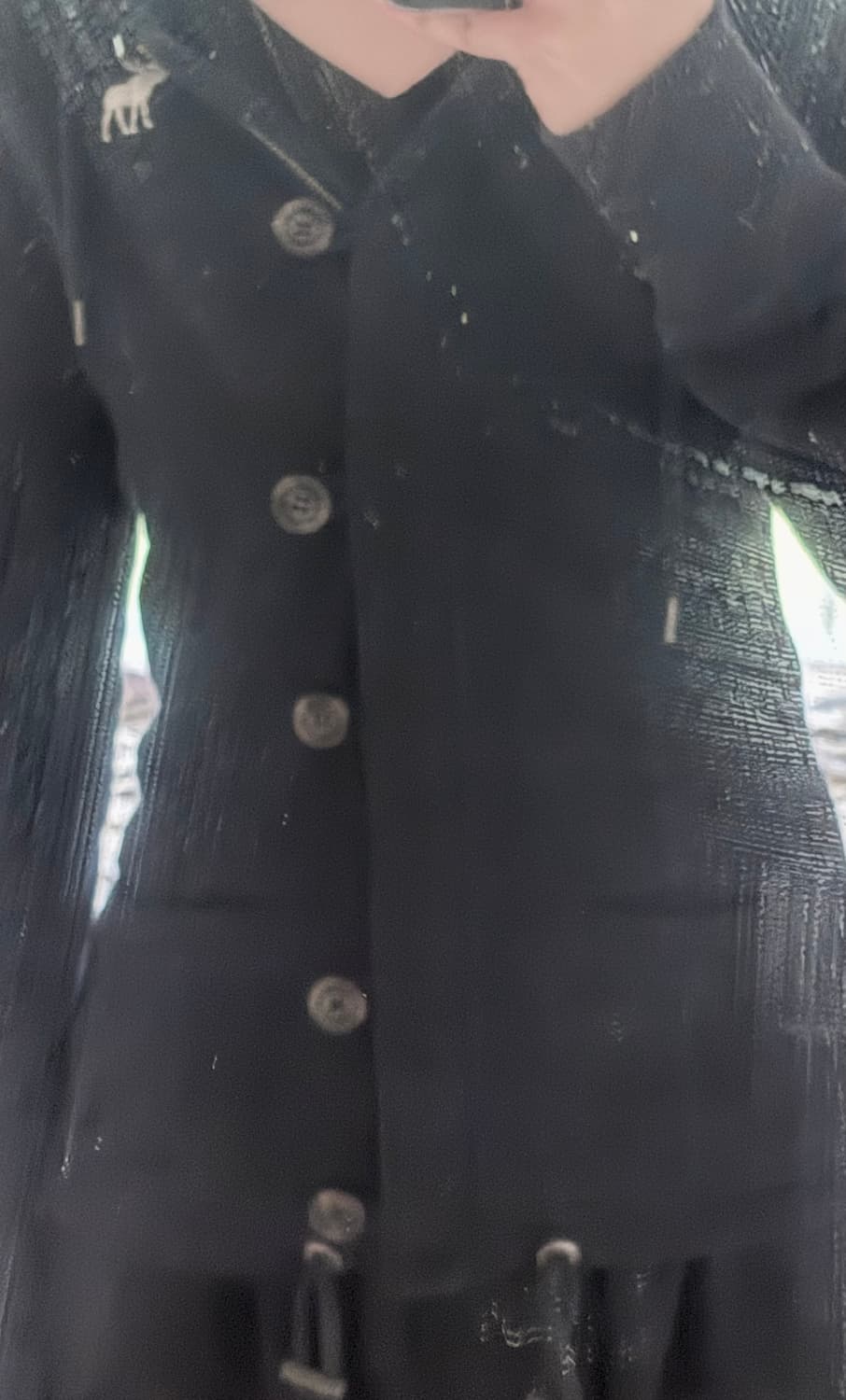 아베크롬비 네이비 슬림 후드 집업 자켓 상품이미지1