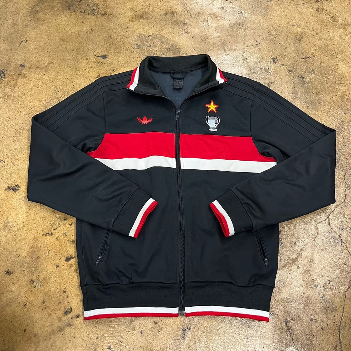 아디다스 오리지널 AC 밀란 트랙탑 져지 95 상품이미지2