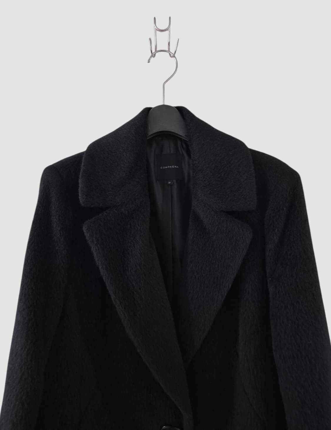 [66]꼼빠니아 여자 울 알파카 롱코트 상품이미지2