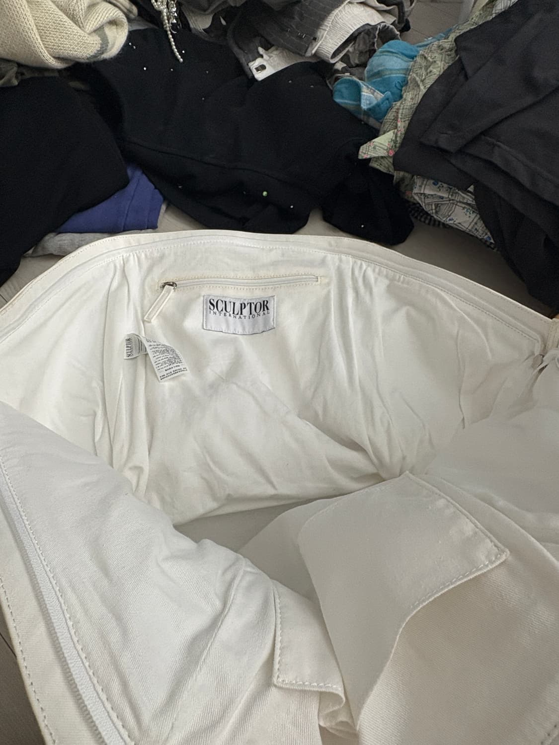 sculptor Big Big Bag White 숄더백 상품이미지4