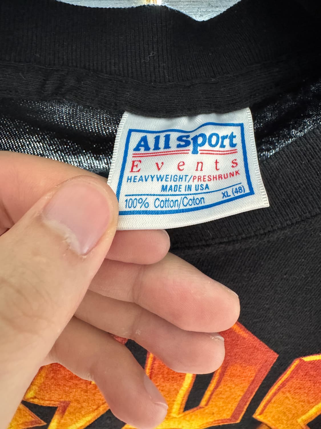 [XL] ACDC Bonfire 빈티지 밴드티 상품이미지3