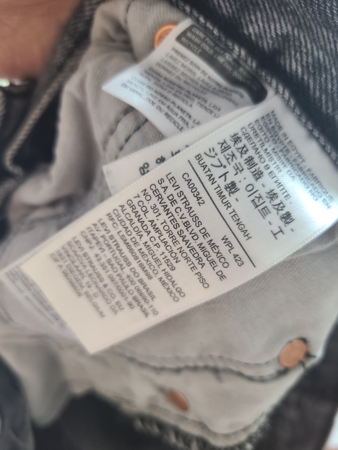 Levi's 501 그레이  상품이미지3