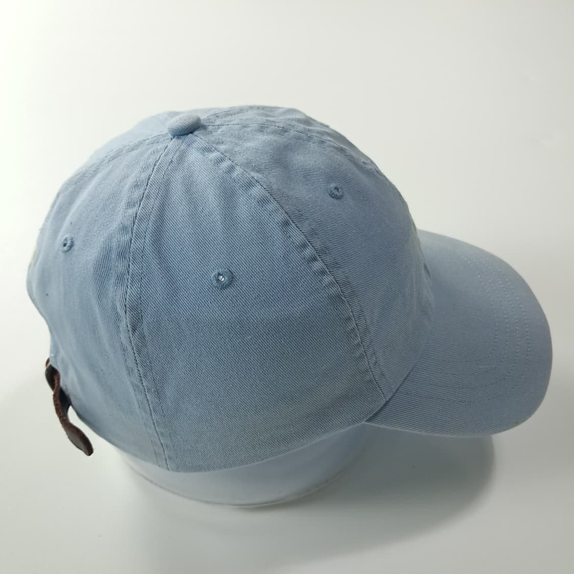 CK423 L 폴로 90s 가죽스트랩 옐로우포니 스카이블루 볼캡 상품이미지4