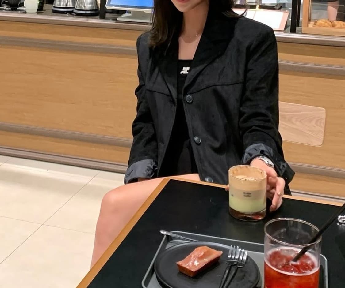 [새 상품] 쥬드마켓 스웨이드자켓 블랙 상품이미지1