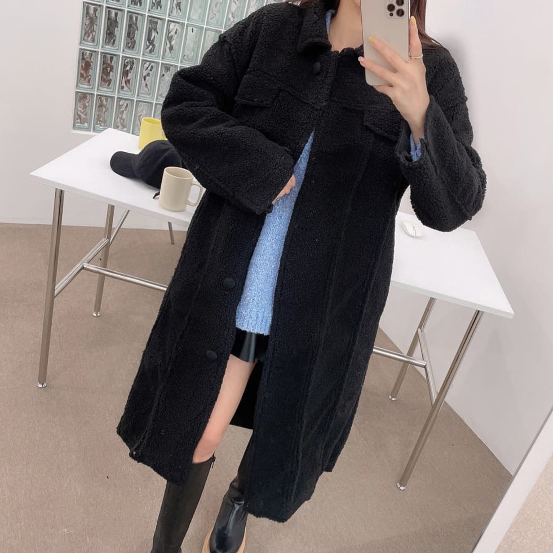 시어링 코트 상품이미지7