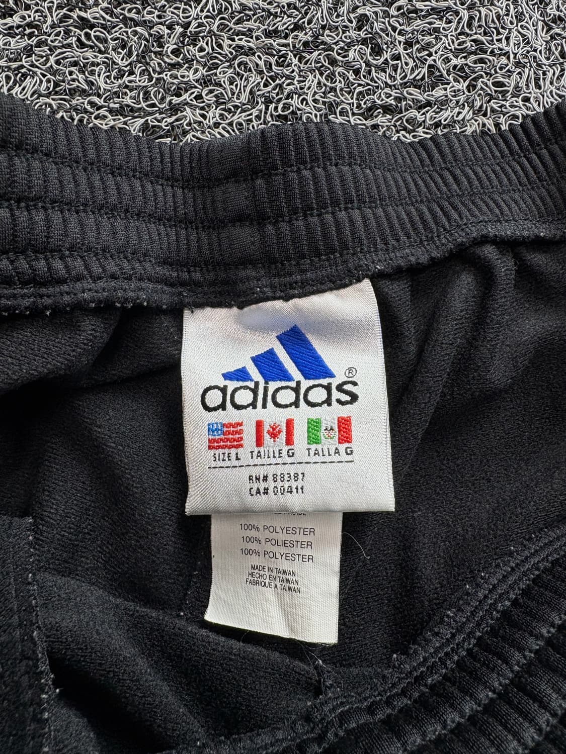 90s 아디다스 사이드 라인 버튼 스냅 트랙 팬츠 3350 상품이미지5