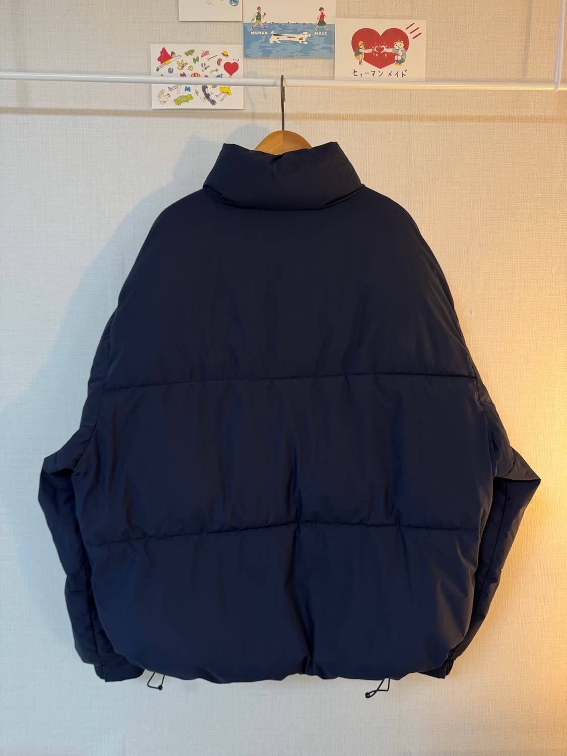 [XXL]무신사 스탠다드 숏패딩 네이비 상품이미지2