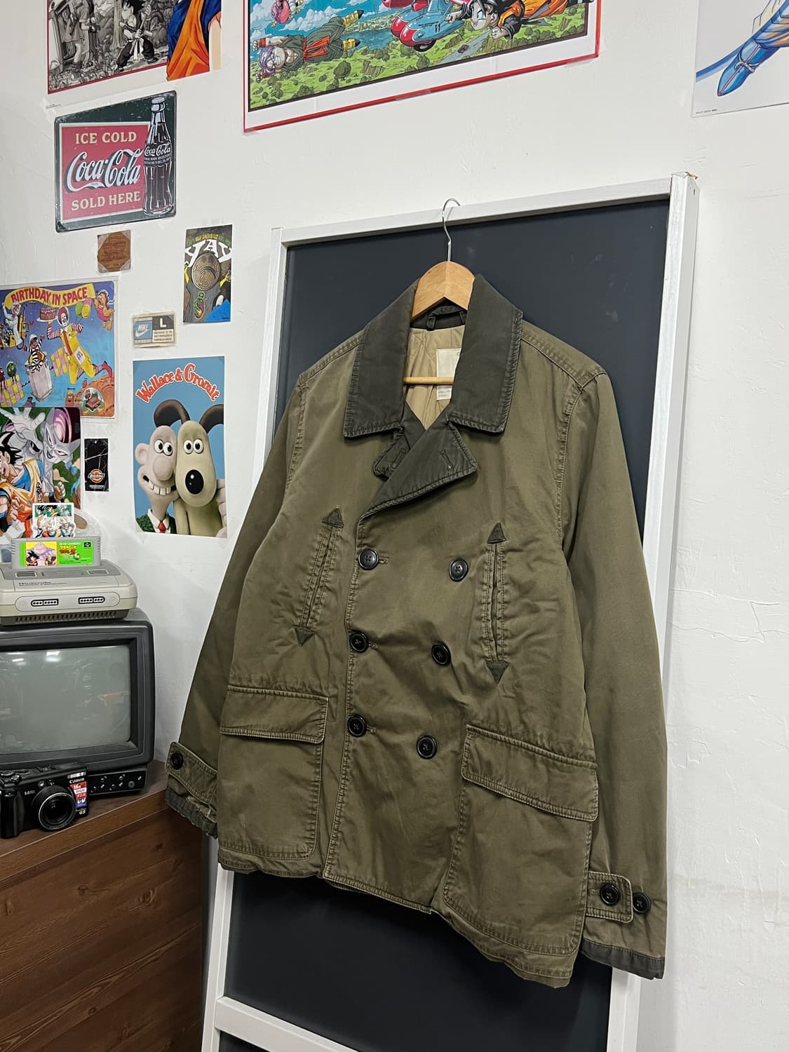 GAP 갭 더블 매키노 밀리터리 자켓 상품이미지1