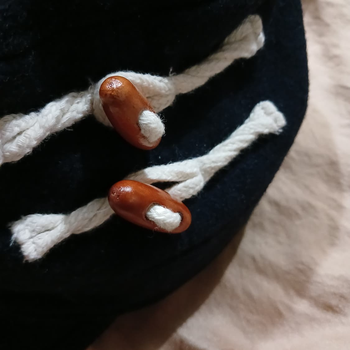 더플단추 네이비 모자 / 재팬빈티지 상품이미지3