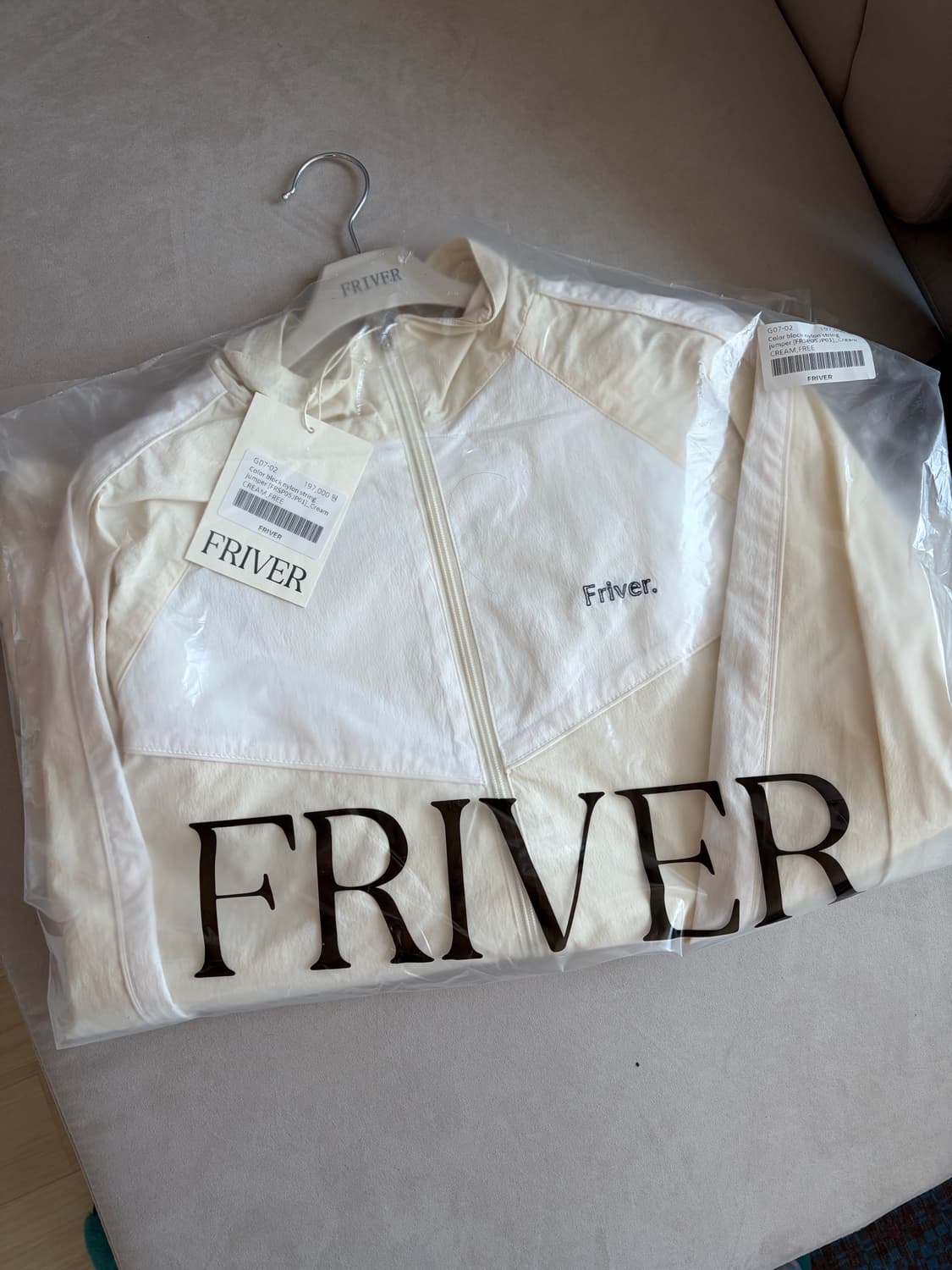 프리버07 바람막이 , 자켓 (새상품) 정가 :19.7만  상품이미지2