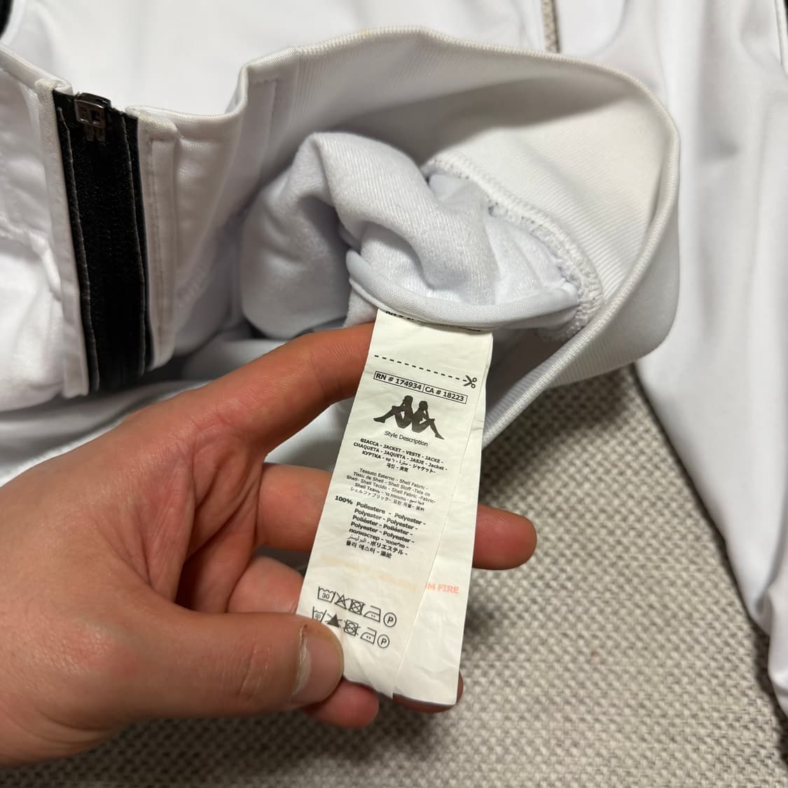 카파 사이드라인 멀티로고 트랙탑 상품이미지4