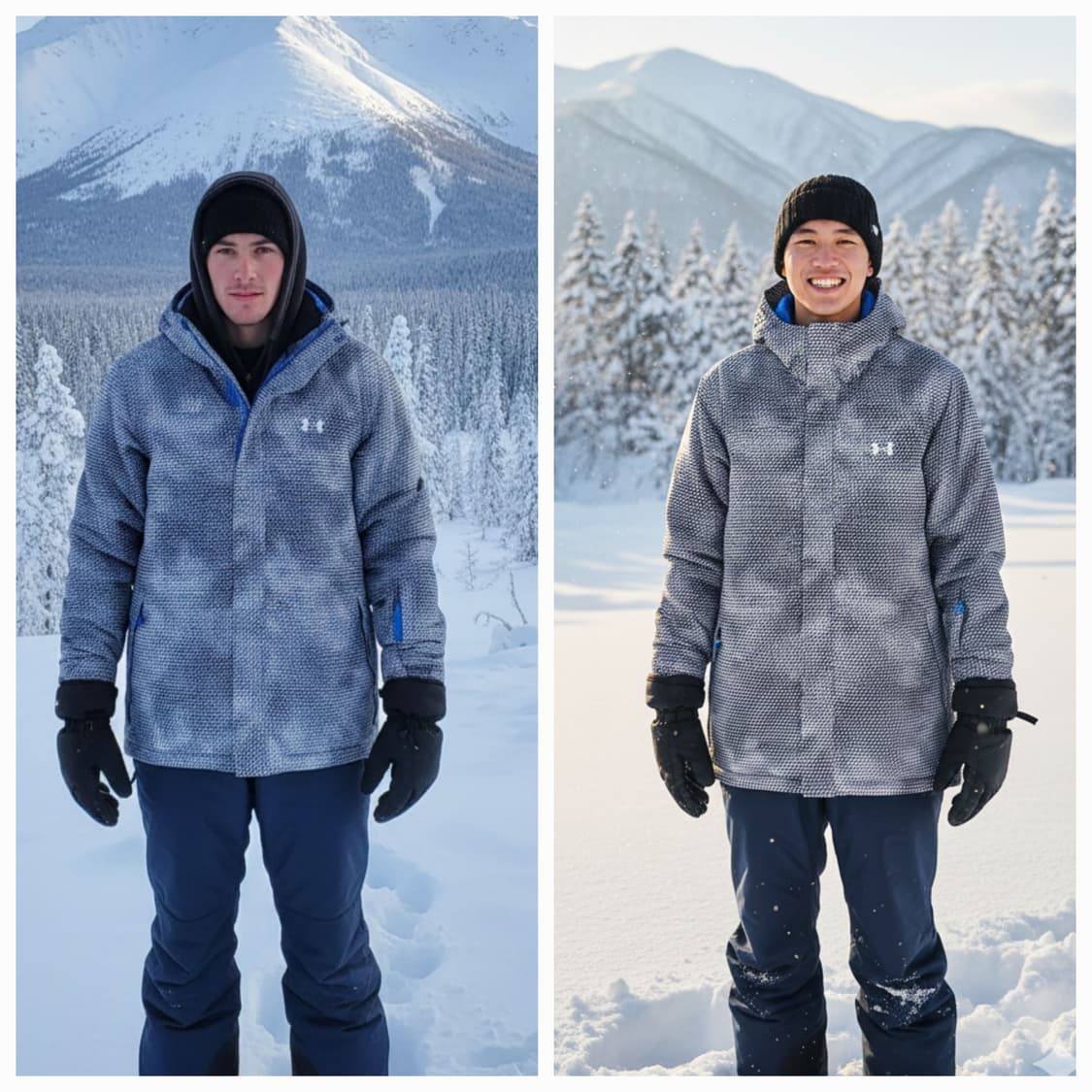 105.언더아머 콜드기어 후드패딩  상품이미지1