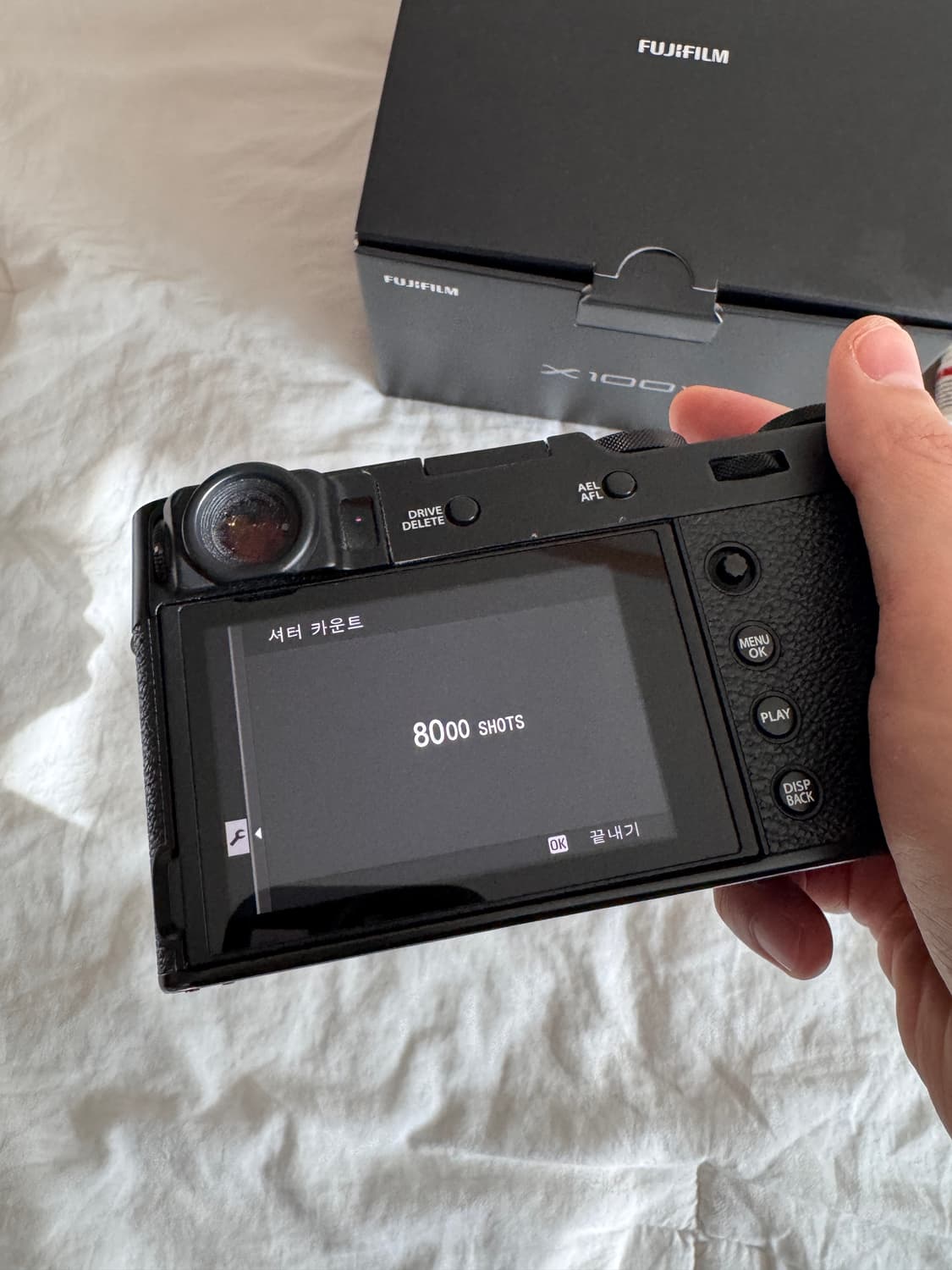 후지필름 x100v 블랙 풀박스 상품이미지4