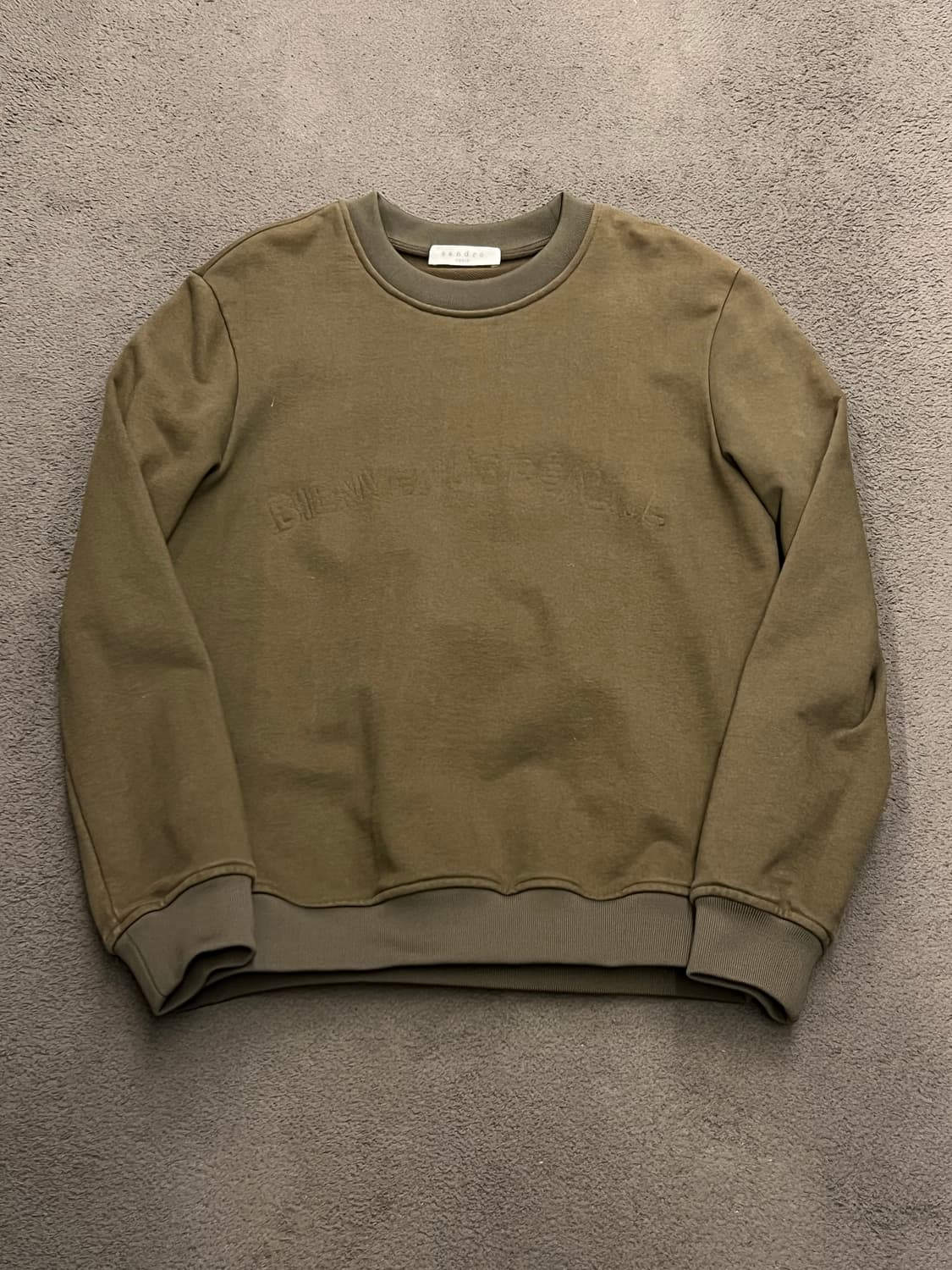 산드로 로고 맨투 처분  상품이미지1