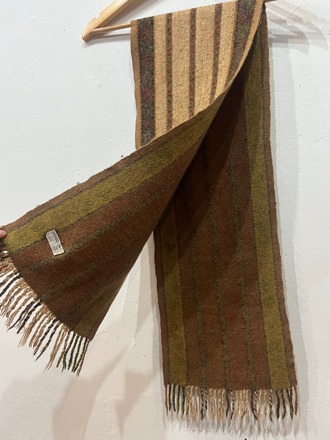 KENZO 겐조 퓨어울 머플러 상품이미지4