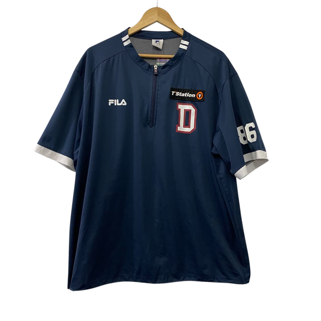 휠라 두산베어스 반팔웜업(115) 상품이미지1