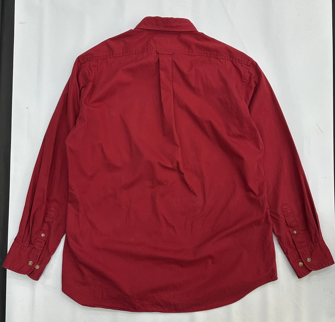 EGG NOG 재팬 빈티지 레드 카라 셔츠 아메카지 스트릿  상품이미지3
