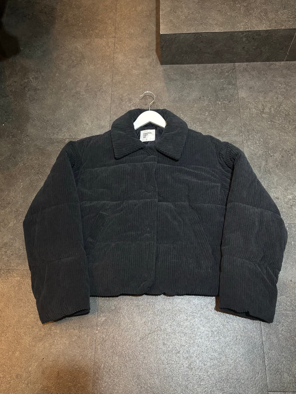 에잇세컨즈 코듀로이 골덴 패딩 s 상품이미지2