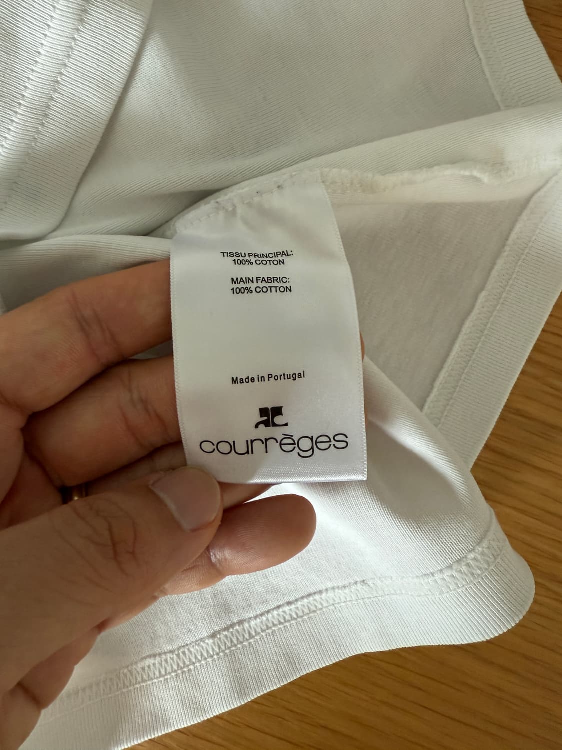꾸레쥬(courreges) 링거 반팔티셔츠 상품이미지6