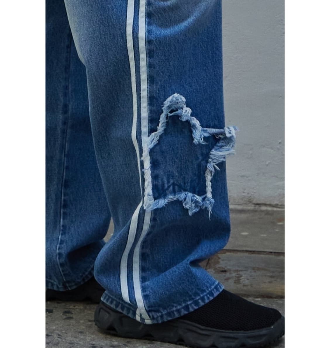 헤임 스타 스티치 데님 팬츠 상품이미지5