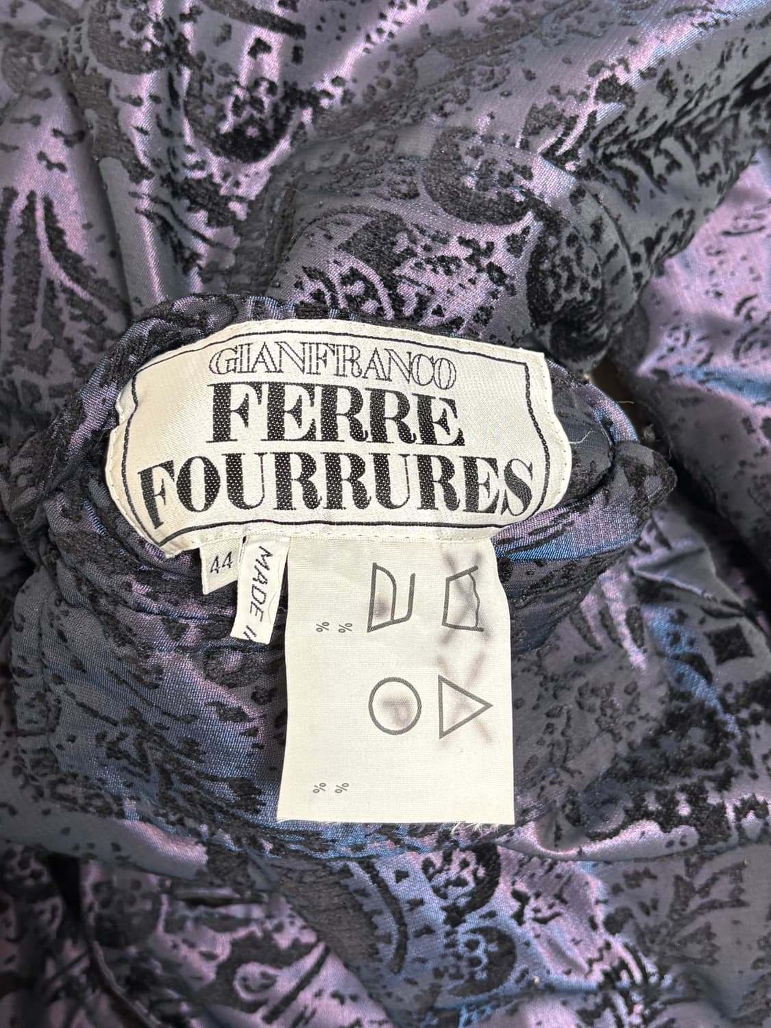 FOURRURES 지안프랑코 페레 FERRE 퍼 모피 밍크코트 메인라인 상품이미지5