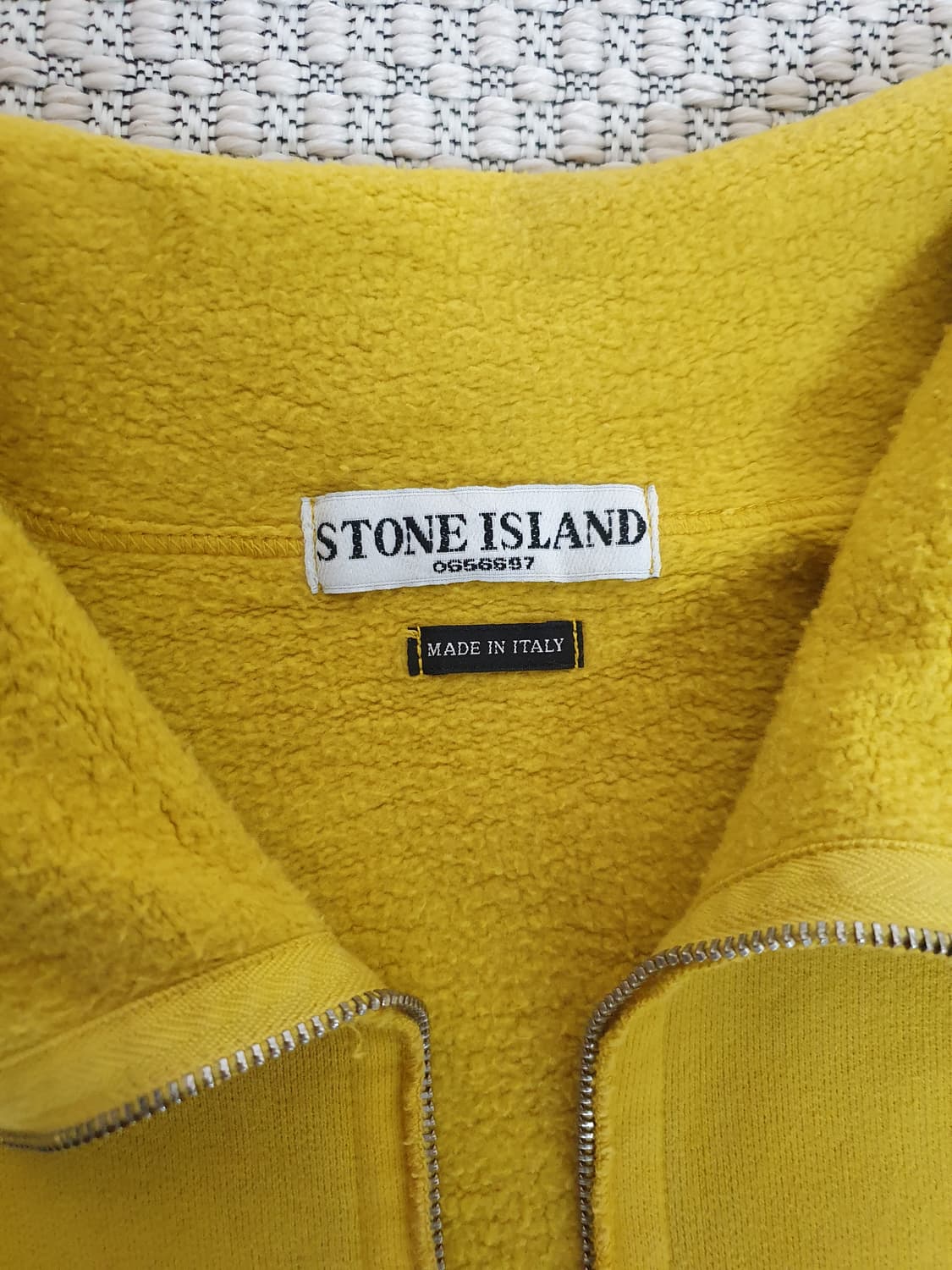 2005 Yellow Quarter Zip Fleece (XL) 상품이미지5