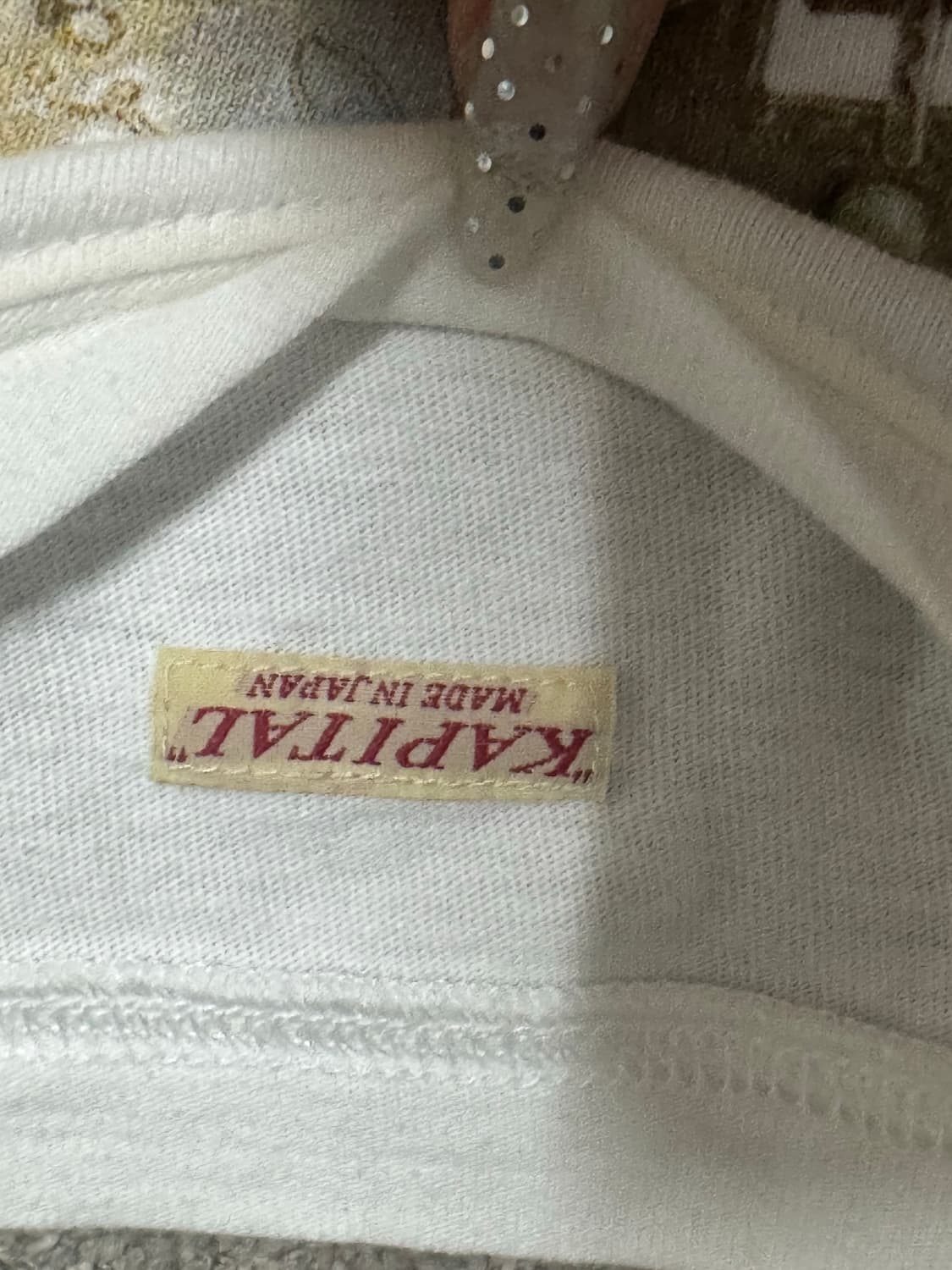 캐피탈 20 콘초 벨트 크루 반팔 티셔츠 xs 상품이미지5