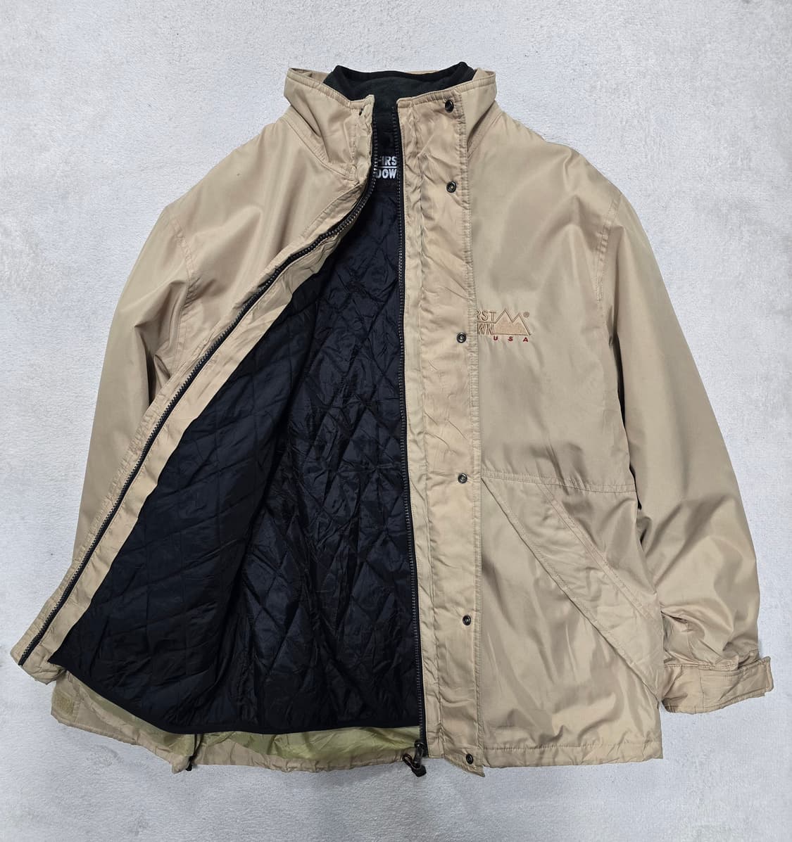 FIRST DOWN 퍼스트다운 베이지 자켓 상품이미지3