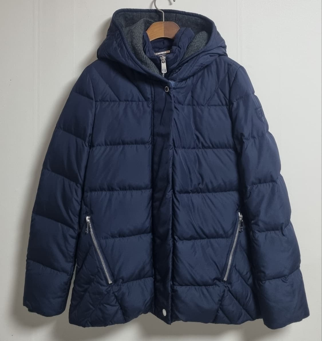 S (55) 타미힐피거 네이비 덕다운 오리털패딩 상품이미지1