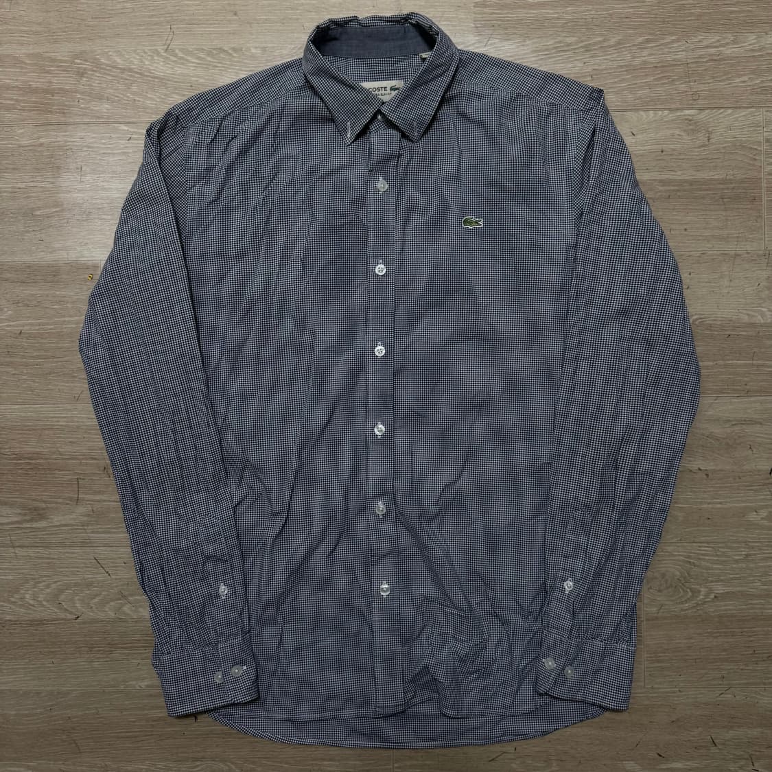 라코스테 체크셔츠 남방 상품이미지1