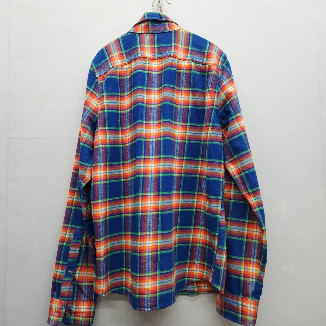 아베크롬비 웨스턴 플란넬 빈티지 체크 셔츠 M(L) 상품이미지5