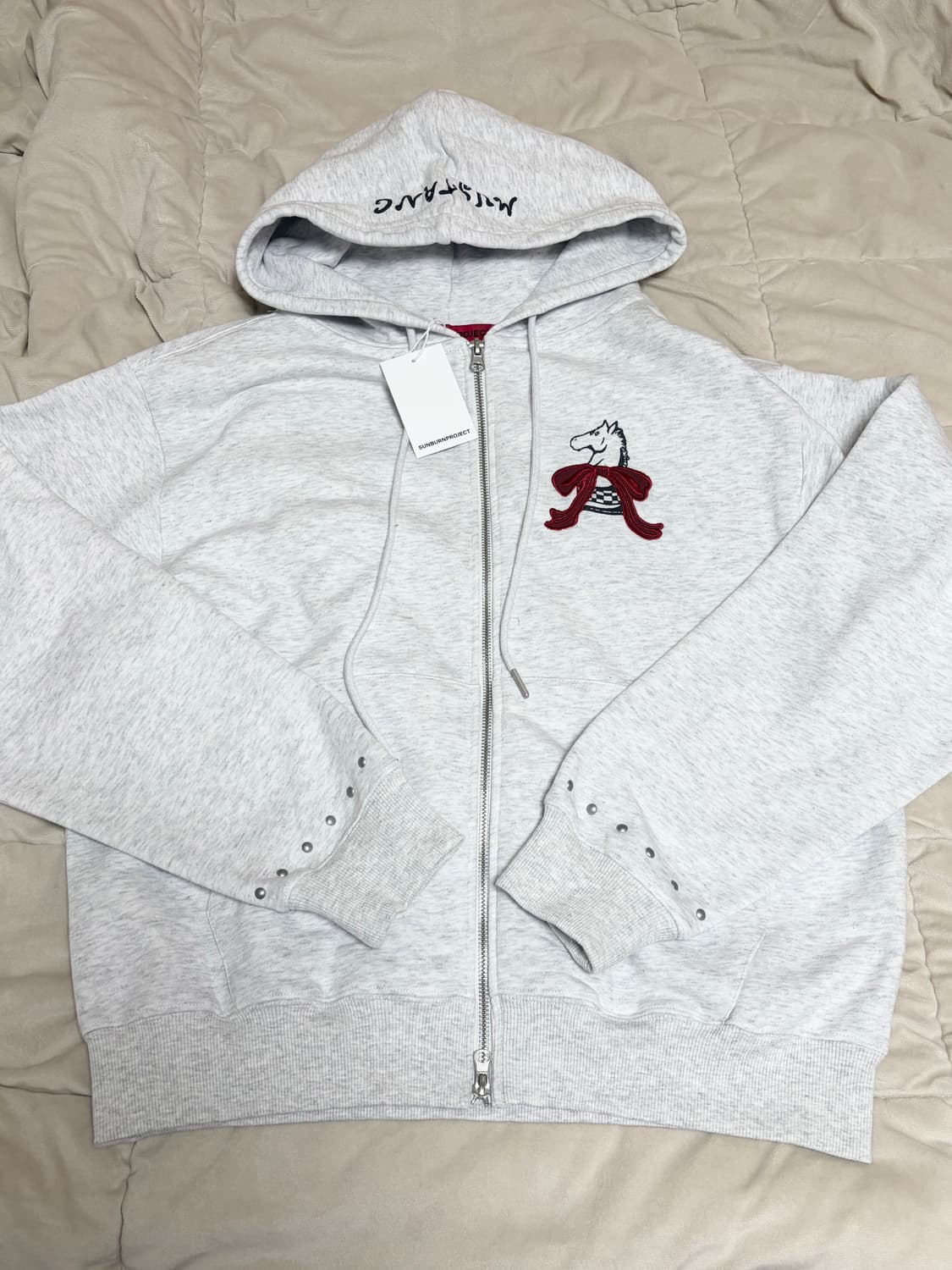 썬번프로젝트 MUSTANG HOODIE ZIP-UP 후드집업 상품이미지4