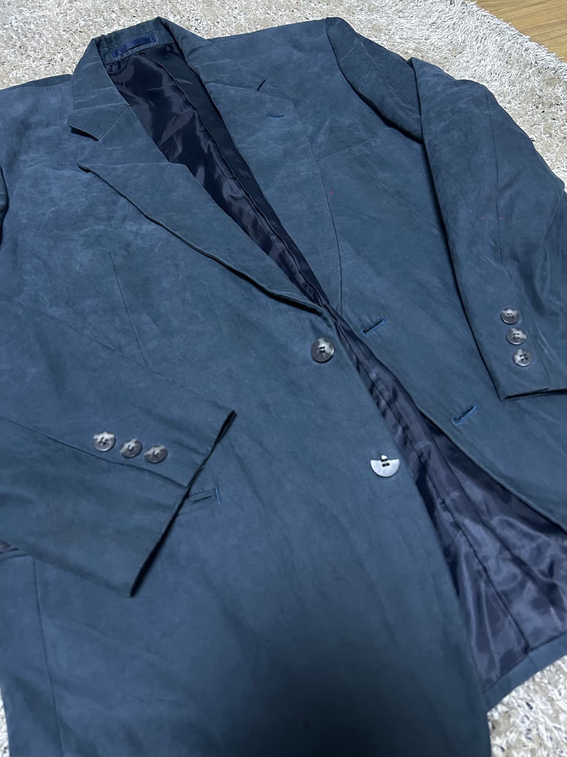 일본판 폴리 블레이저 사이즈 105~110 상품이미지2