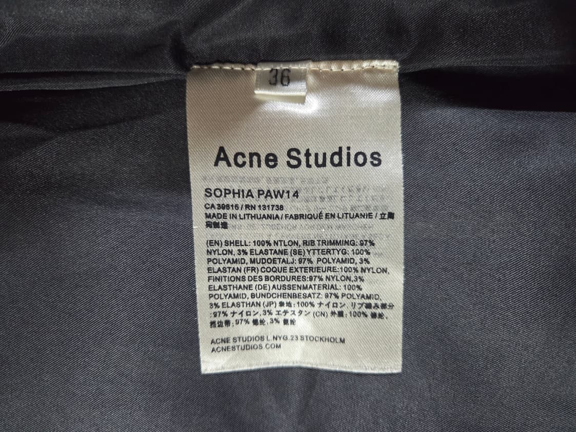 아크네 스튜디오 sophia paw14 패딩 상품이미지6