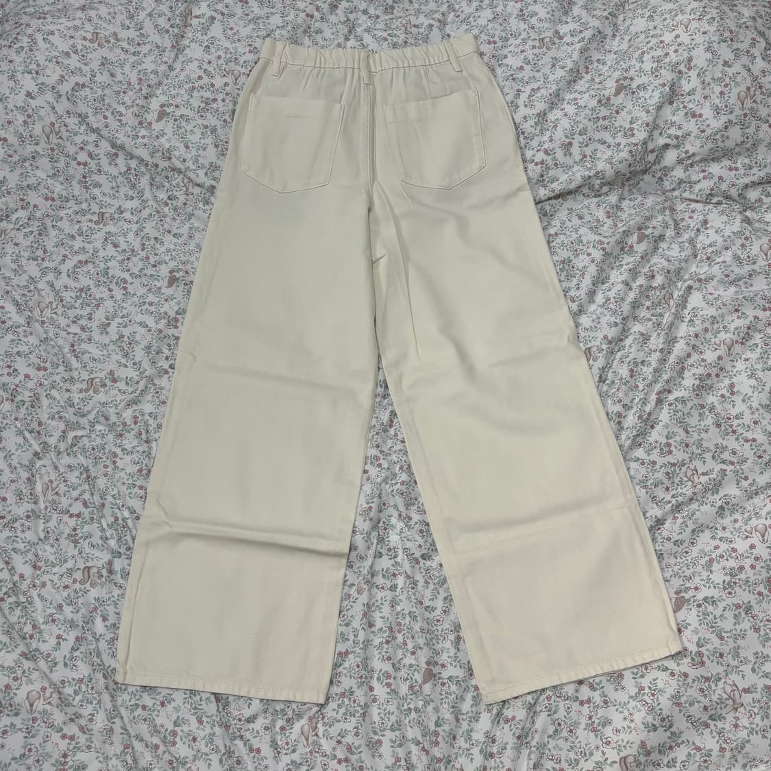 유니클로 드레이피 데님 턱 팬츠 (새상품) 상품이미지6