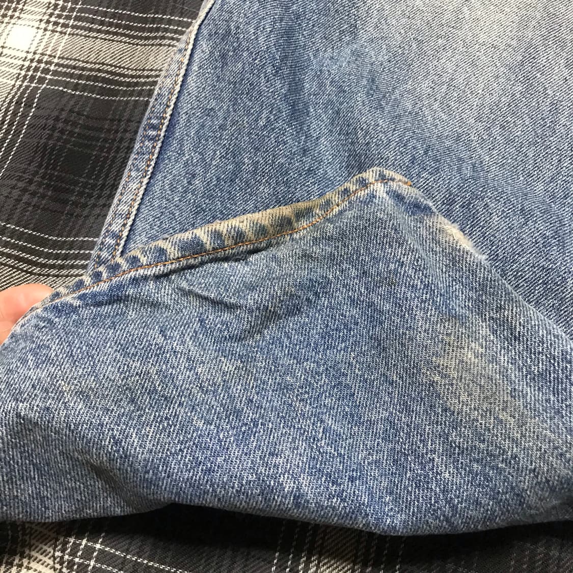 스펙테이터 산하 with mnw 벌룬 와이드 테이퍼드 데님 상품이미지6