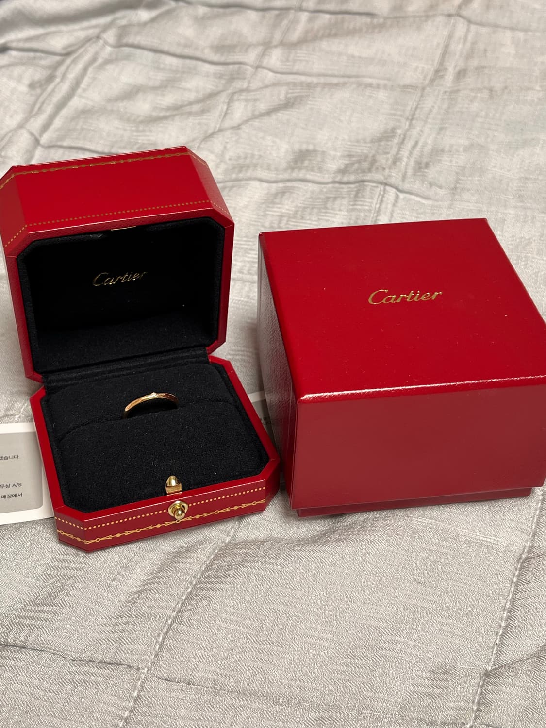 까르띠에 다이아 웨딩밴드 상품이미지1