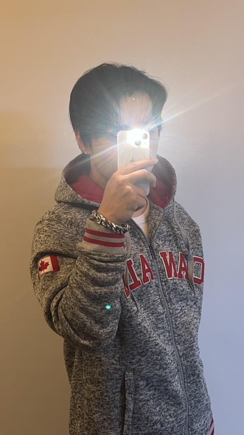 캐나다 빈티지 후드집업 상품이미지1