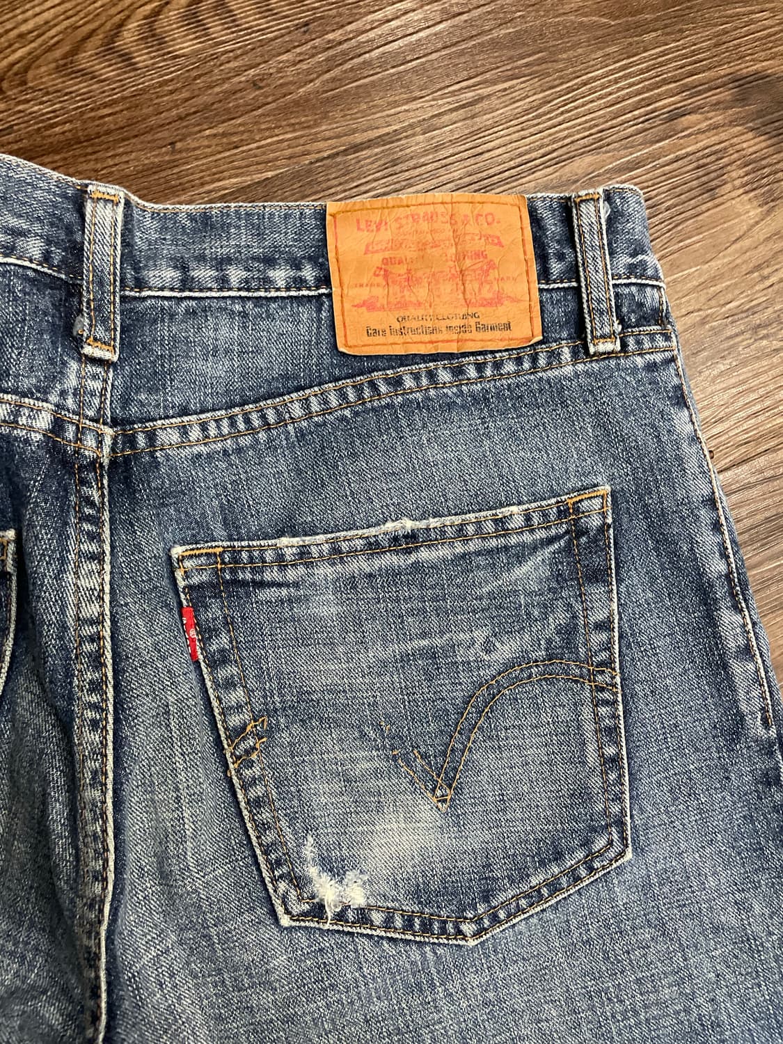 00s 리바이스 일본판 533 데님 팬츠 상품이미지9