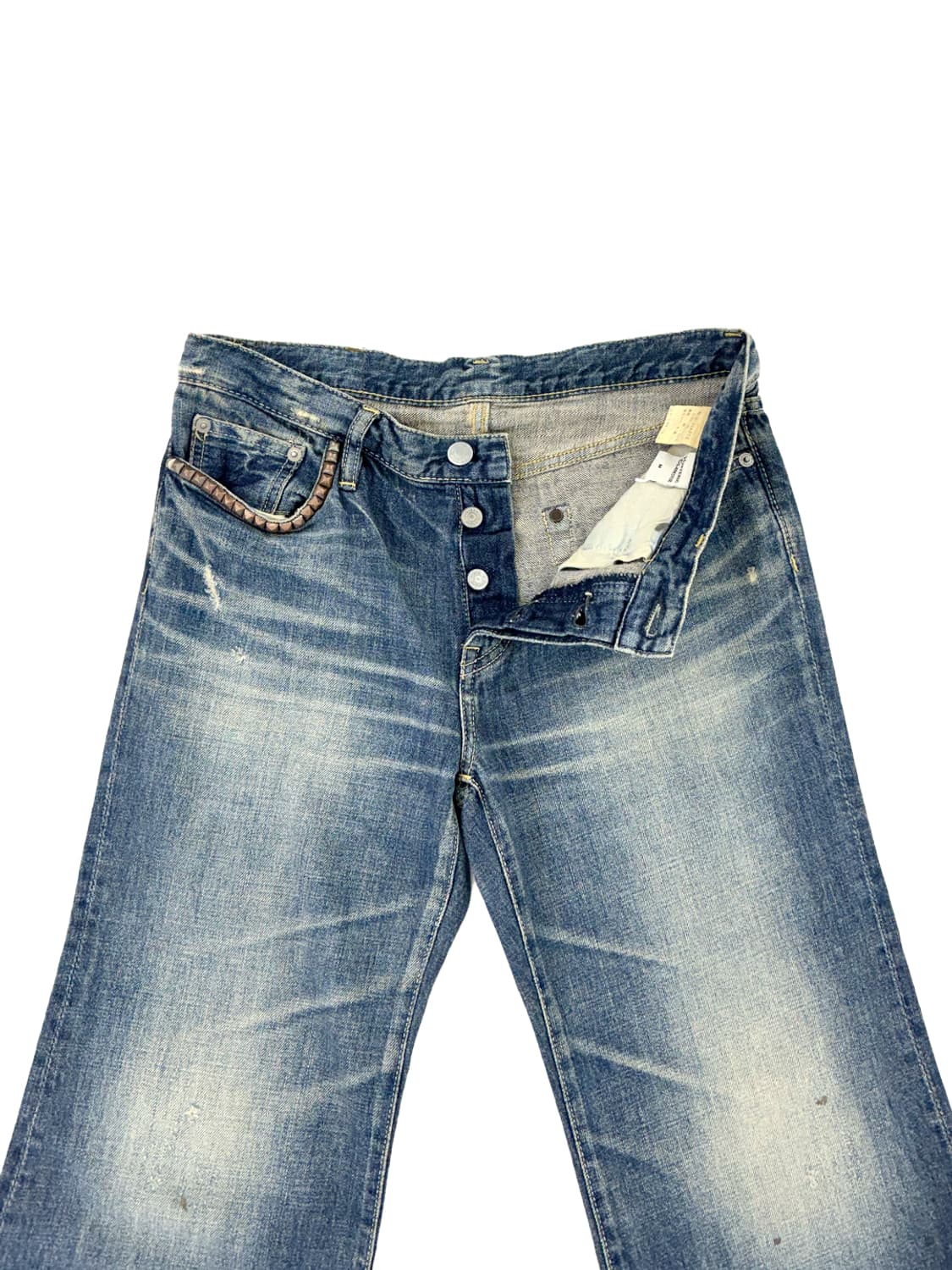 Hysteric Glamour Stud Flared Denim/ M 상품이미지5