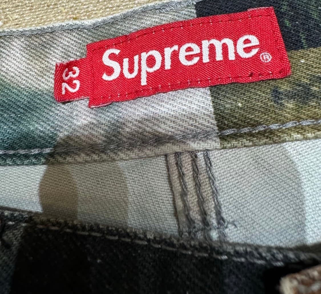 슈프림 Nas & DMX 컬리지 더블니 페인터 팬츠(32) 상품이미지5