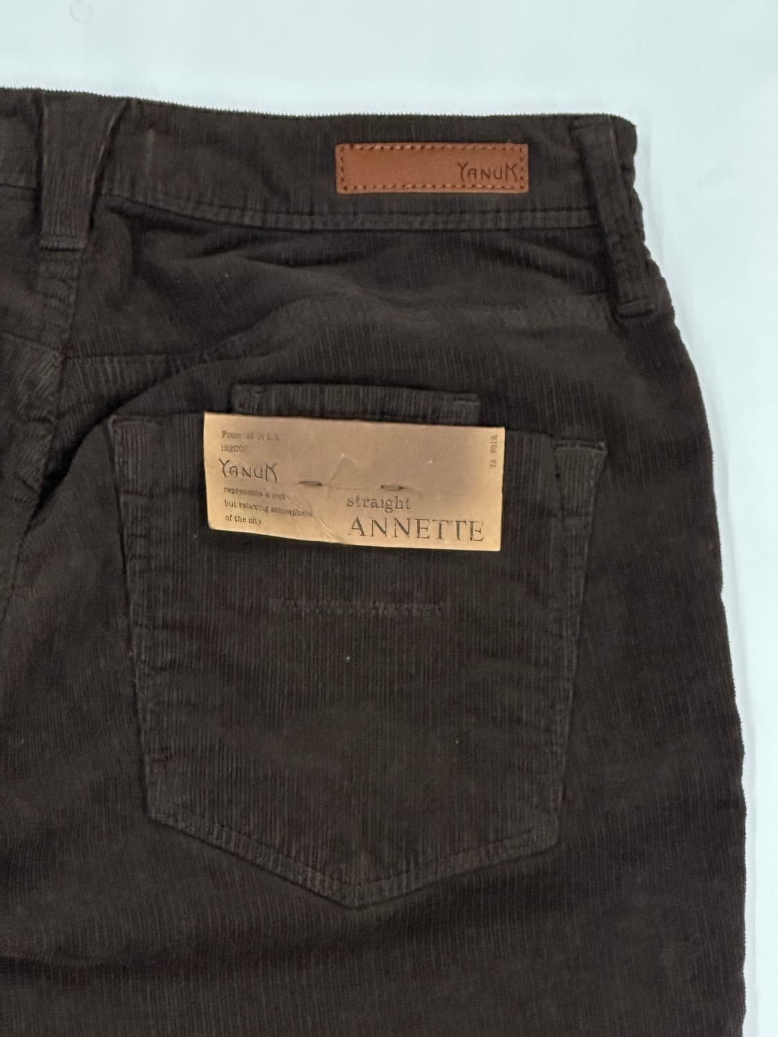 🌰YANUK 골덴 브라운 팬츠 🌰빈티지 그런지 히피 아메카지 상품이미지7