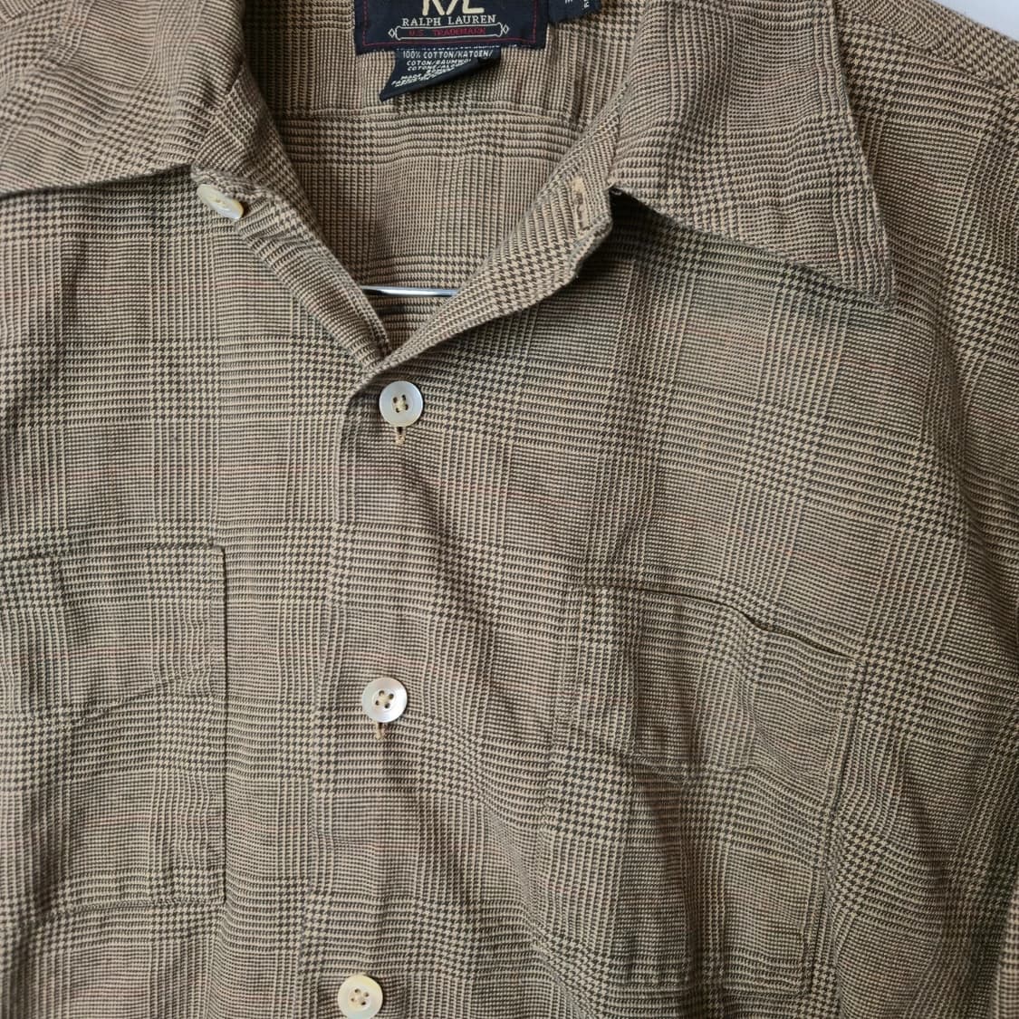 RRL 더블알엘 투포켓 체크 워크 셔츠 상품이미지2