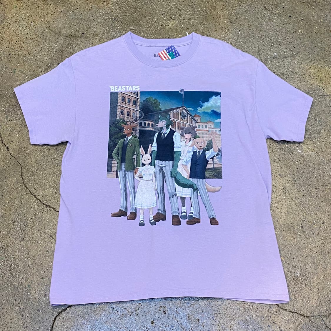 애니메이션 비스타즈 정픔굿즈 반팔티 상품이미지2