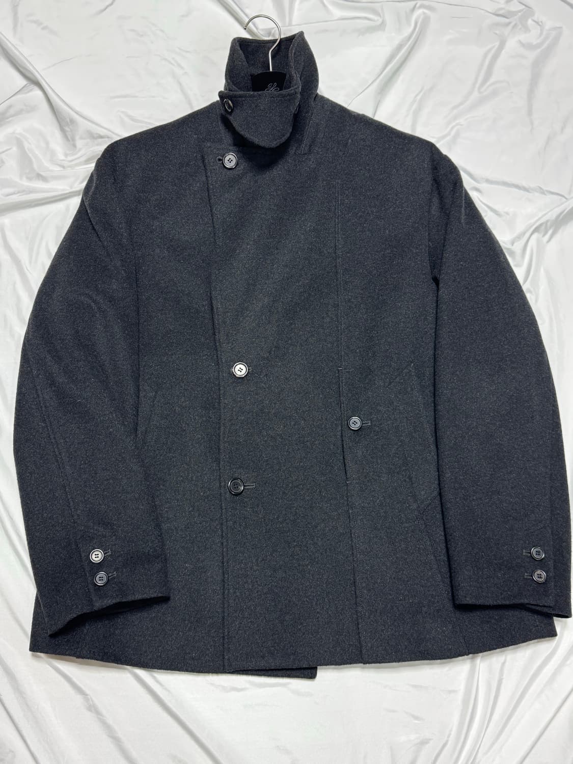 유스 24FW 피코트 차콜 그레이 M 상품이미지1