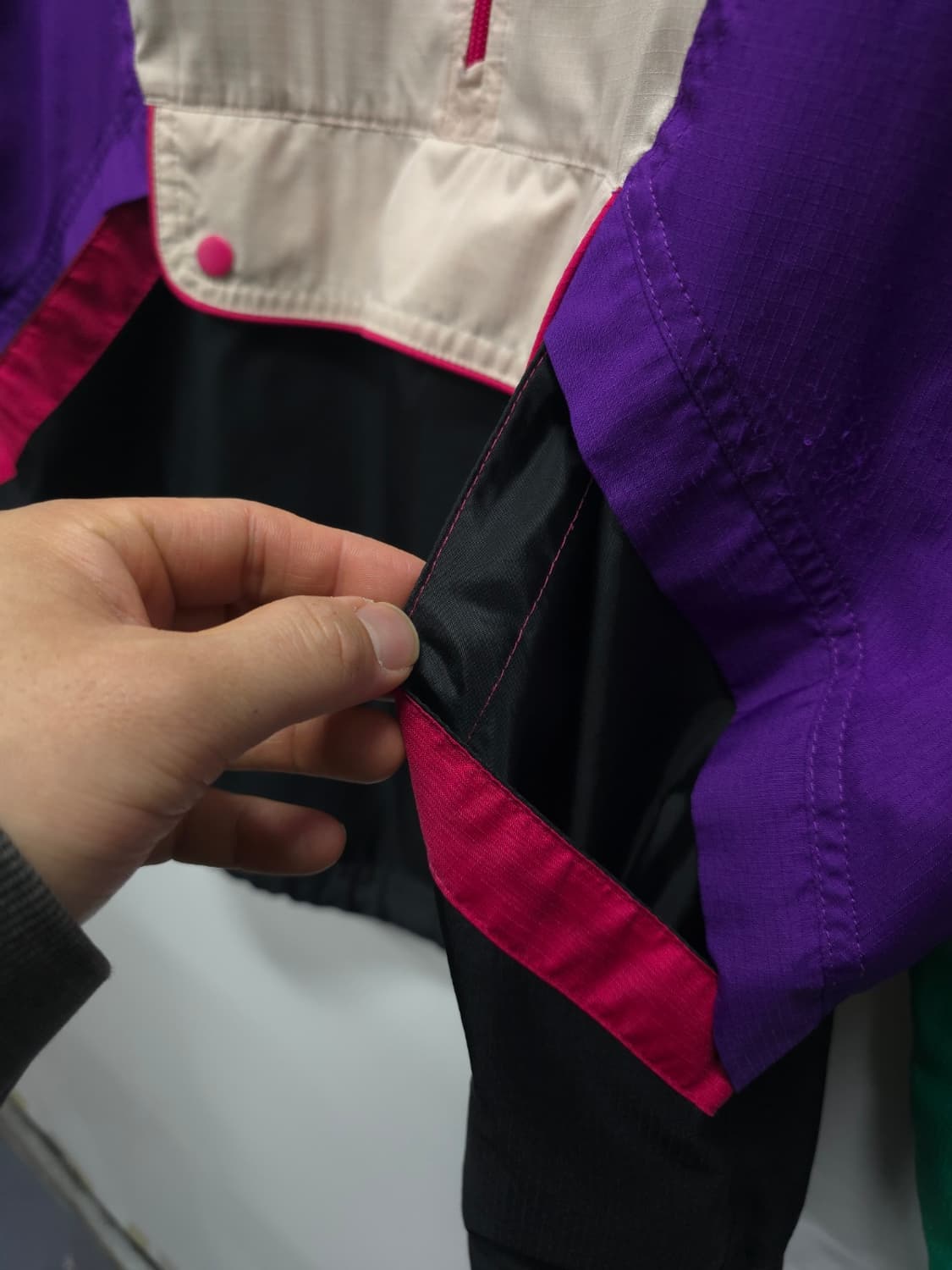 리복 클래식 CL F 레트로 트레일 하프 집업 아노락 (XL) 상품이미지6