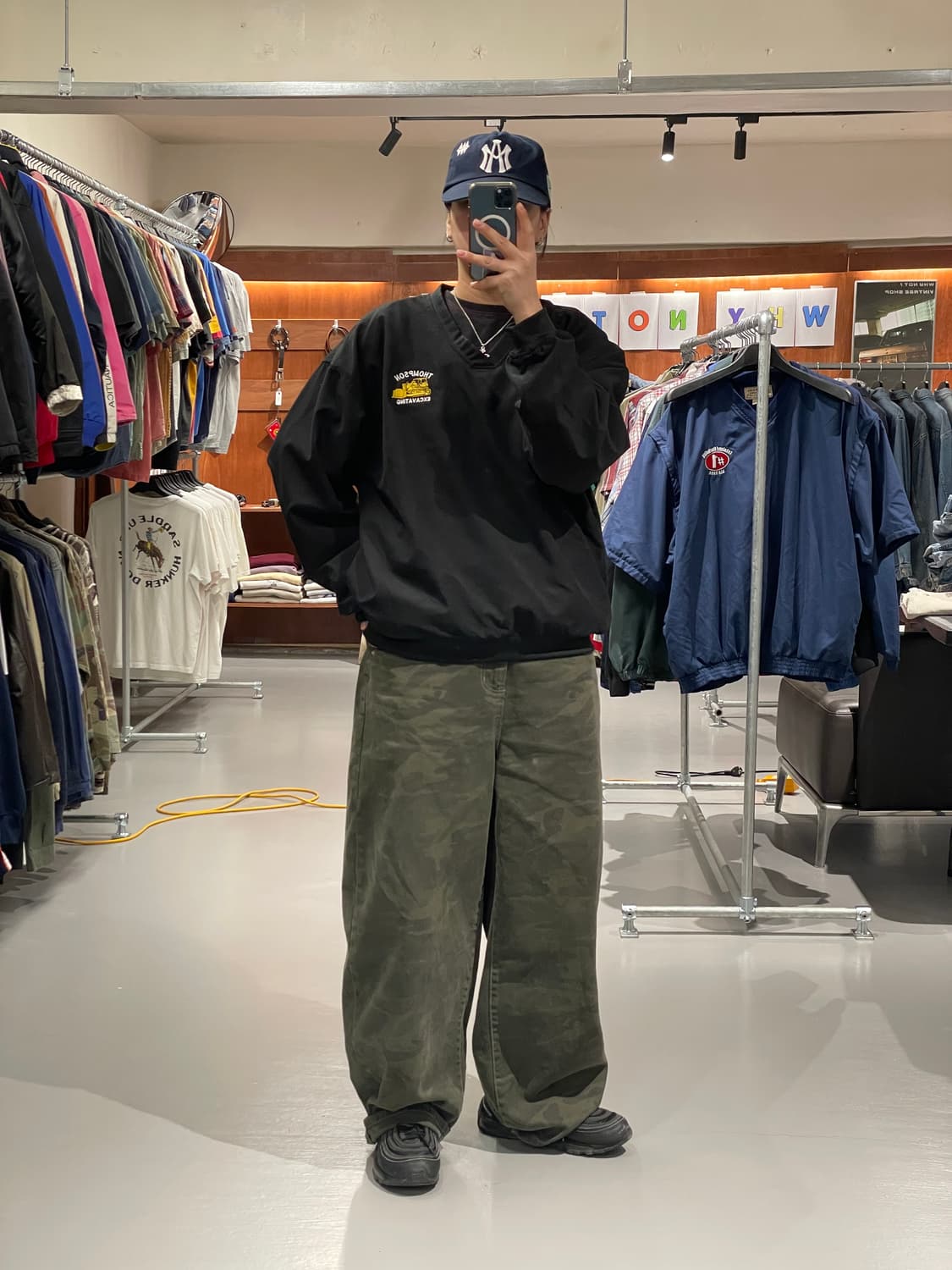 빈티지 바람막이 웜업 상품이미지2